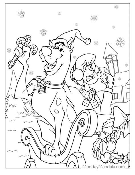 scooby doo christmas coloring pages|scooby doo ghost coloring pages.